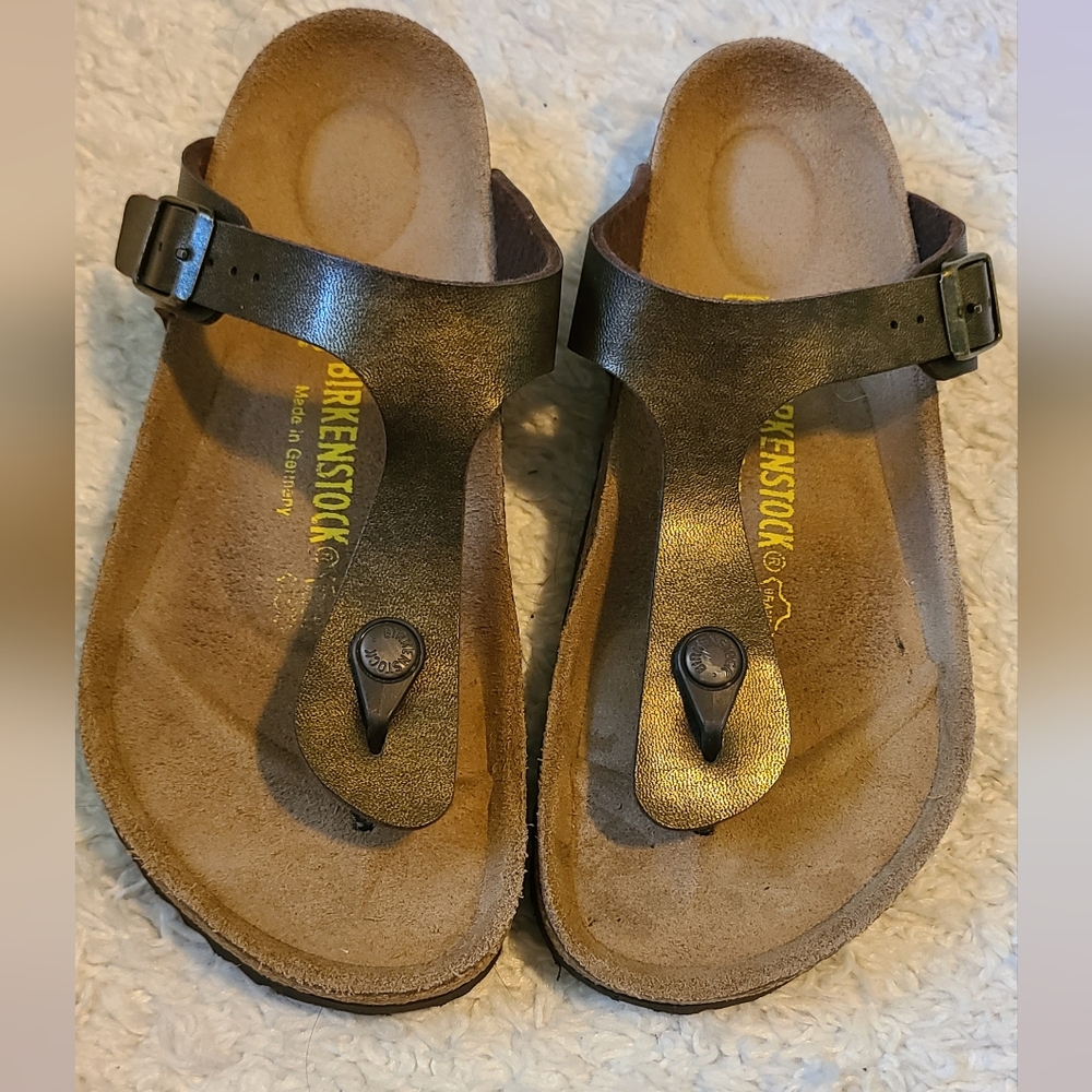 Birkenstock Gold Sandals